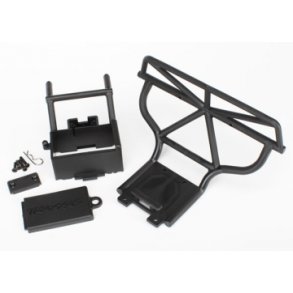 Bumper Rear / Batterybox Set Nitro Slash