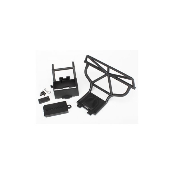 Bumper Rear / Batterybox Set Nitro Slash