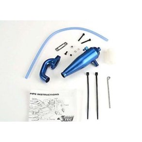 Aluminium Tuned Pipe & Header Set Nitro 4-Tec