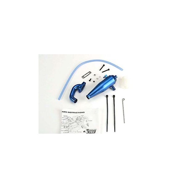 Aluminium Tuned Pipe &amp; Header Set Nitro 4-Tec