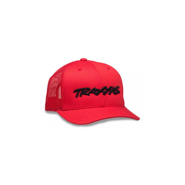 Trucker Hat Curved Bill Red
