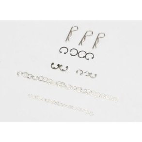 E-clips, C-rings and Body Clips Set