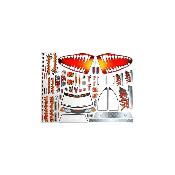 Decal Sheets Jaws T-Maxx