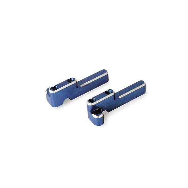 Steering Servo Mounts Aluminium (Pair) T-Maxx