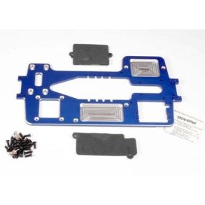 Chassis Alu 4 mm w/ Hardware T-maxx(49104)
