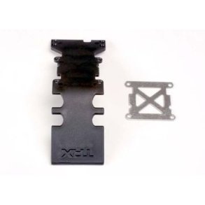 Skidplate Rear Black T-Maxx