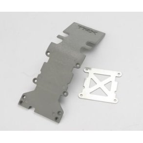 Skidplate Rear Grey T-Maxx