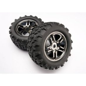 Tires & Wheels Maxx/SS Black Chrome (17mm) 3.8