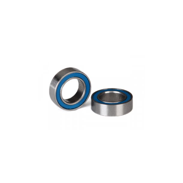 Ball Bearing 6x10x3mm Blue Rubber Seal (2)