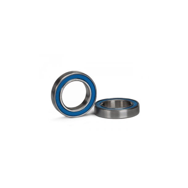 Ball Bearing Blue Rubber Sealed (15x24x5mm) (2)