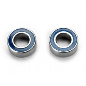 Ball Bearing 5x10x4mm Blue Rubber Seal (2)