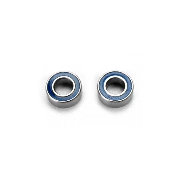 Ball Bearing 5x10x4mm Blue Rubber Seal (2)
