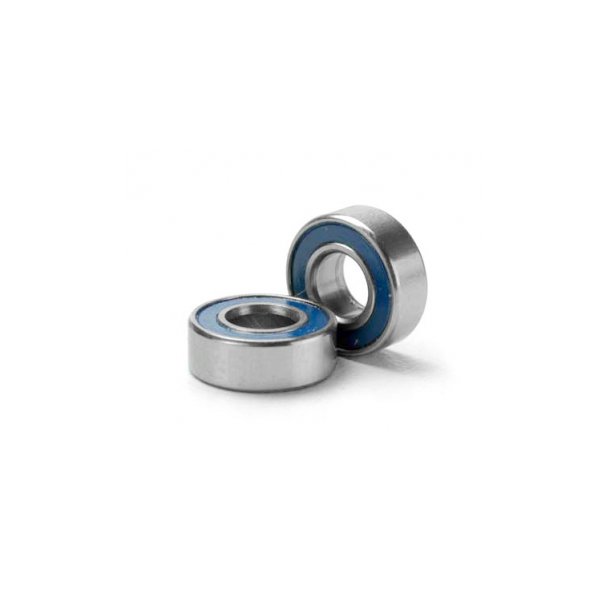 Ball bearing 5x11x4mm Blue Rubber Sealed (2)