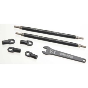 Turnbuckle Toe Links Rear 124mm Alu Black (2) E/T-Maxx