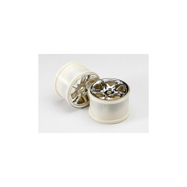 Wheels Split-Spoke Chrome (17mm) 3,8" (2)