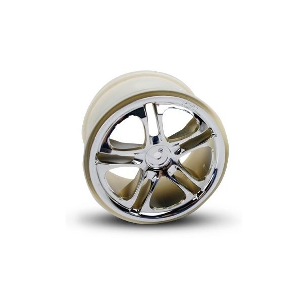 Wheels Split-Spoke Chrome (14mm) 3.8" (2)