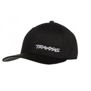 Flex Hat Curved Bill Black/White Traxxas L-XL