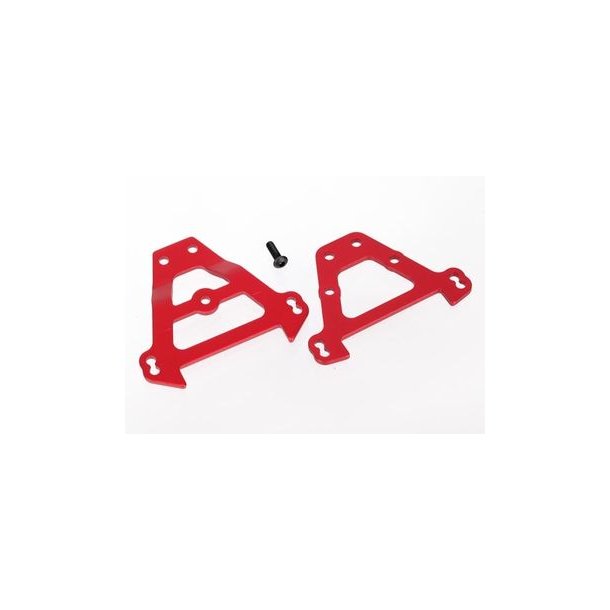 Bulkhead Tie Bars Alu Red F&R Revo/ Slayer Pro/ Summit