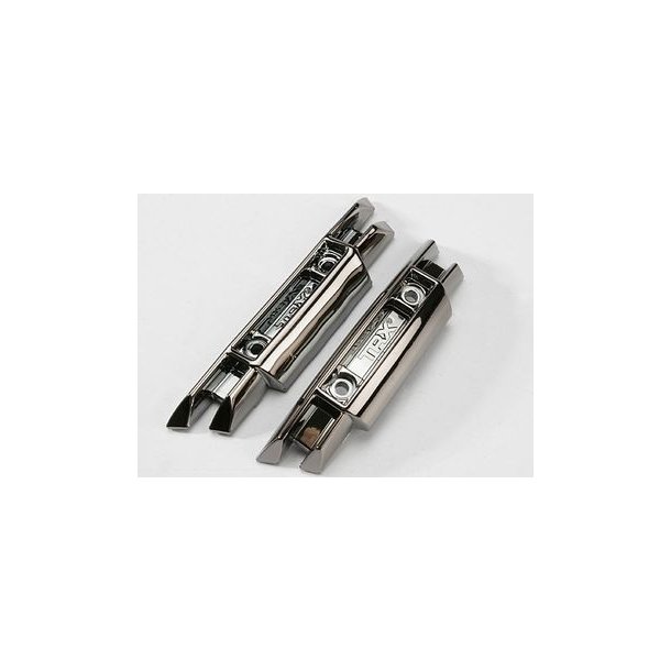 Bumper Front &amp; Rear Black Chrome