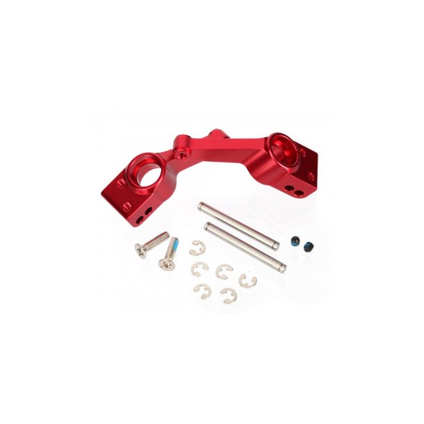Carriers, Stub Axle Rear Aluminium Red (2)