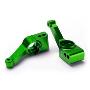 Carriers, Stub Axle Rear Aluminium Green (2)
