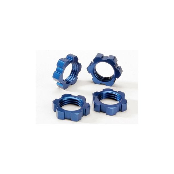 Wheel Nuts 17mm Blue (4)