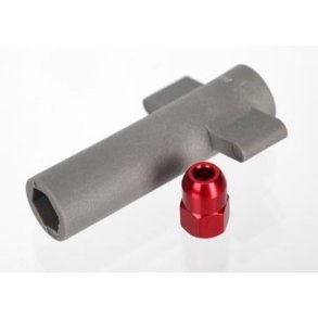 Antenna Crimp Nut Red
