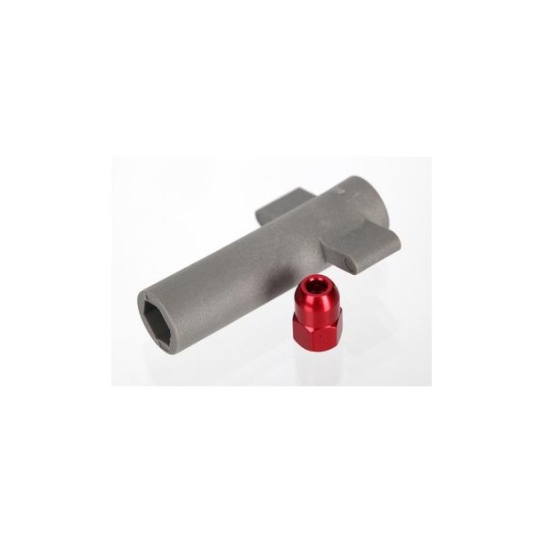 Antenna Crimp Nut Red