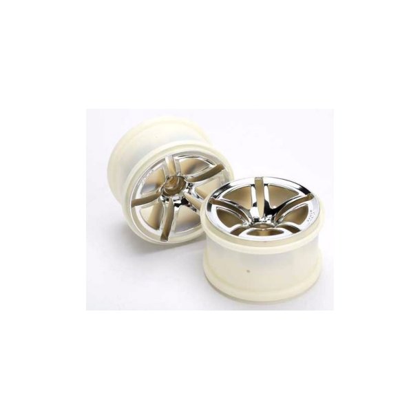 Wheels Twin-Spoke Chrome (Nitro Front) 2.8" (2)