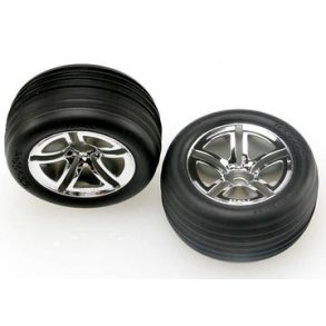 Tires & Wheels Alias/ Twin-Spoke (Nitro Front) 2.8