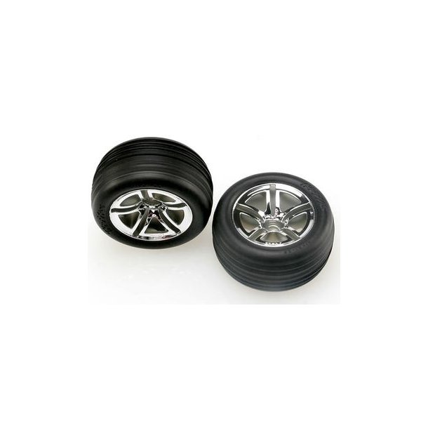 Tires &amp; Wheels Alias/ Twin-Spoke (Nitro Front) 2.8" (2)