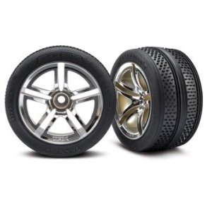Tires & Wheels Victory/Twin-Spoke (Nitro Front) 2.8
