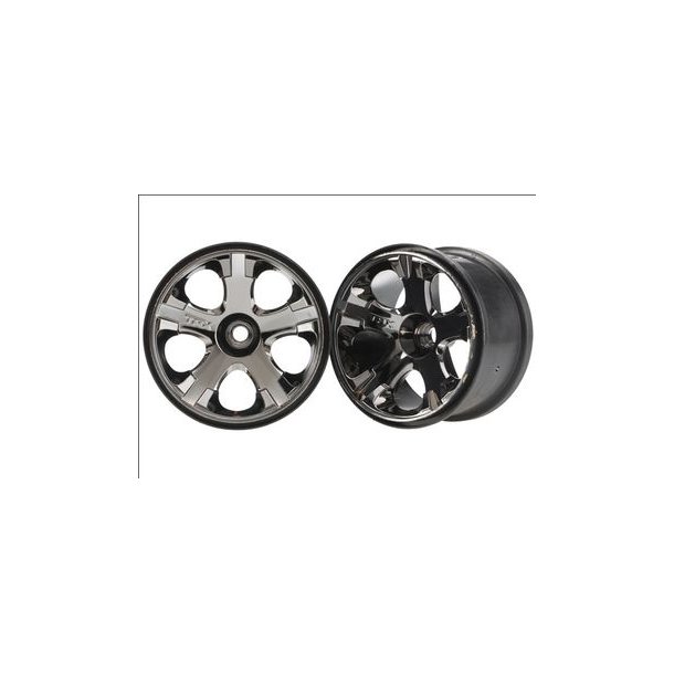 Wheels All-Star Black Chrome 2.8" (Nitro Front) (2)