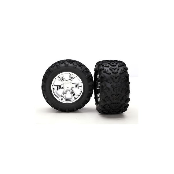 Tires &amp; Wheels Maxx/Geode (17mm) 3.8" (2)