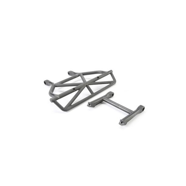 Rear Bumper Black  Slash 2WD