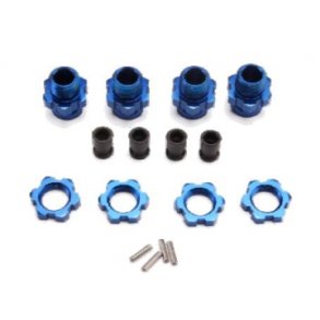 Wheel Hubs Splined Set Long & Short Complete (2+2)