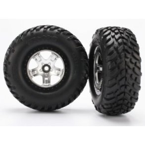 Tires & Wheels SCT/SCT Satin Chrome 2WD Fram (2)