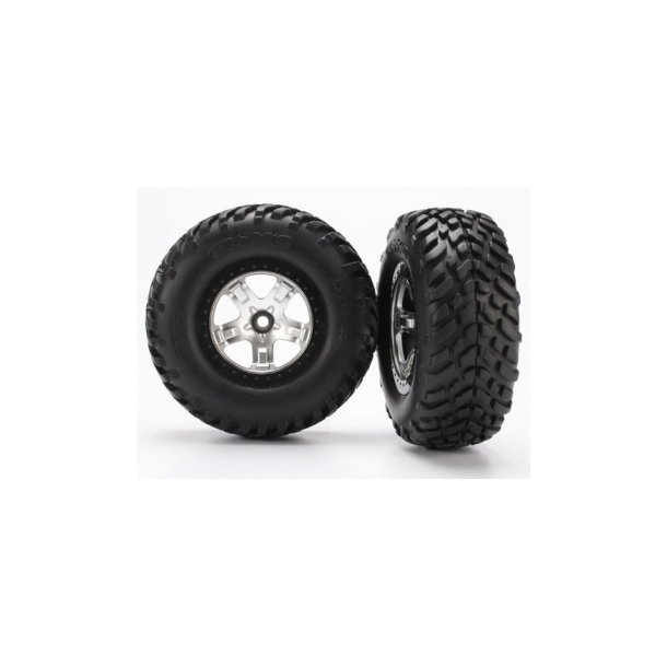 Tires &amp; Wheels SCT/SCT Satin Chrome 2WD Fram (2)