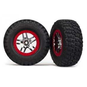 Tires & Wheels BFGoodrich S1/S-Spoke Chrome Red 2WD Front