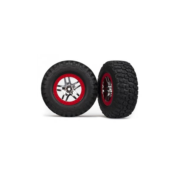 Tires &amp; Wheels BFGoodrich S1/S-Spoke Chrome Red 2WD Front