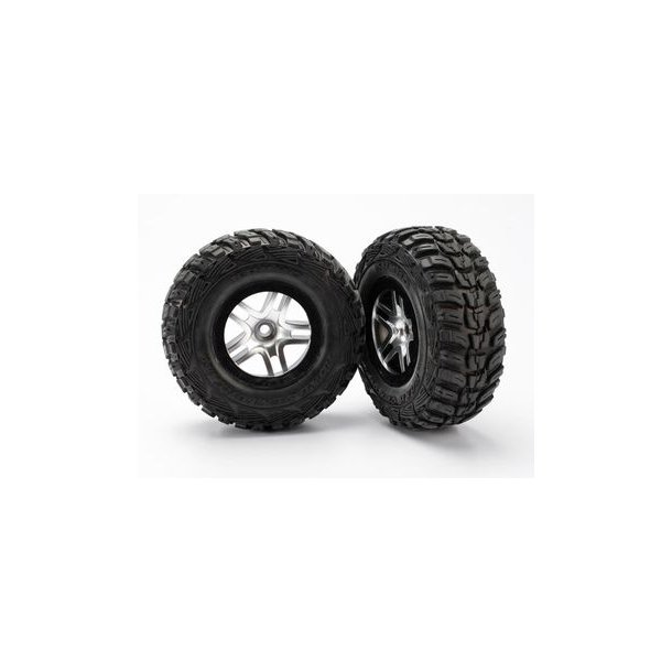 D&Atilde;&curren;ck &amp; F&Atilde;&curren;lg Kumho S1/S-Spoke Matt Krom-Svart 2WD Fram (2)*