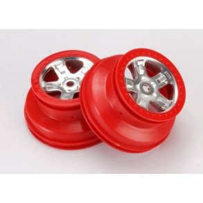 Wheels SCT Satin Chrome-Red (14mm) 2.2/3.0