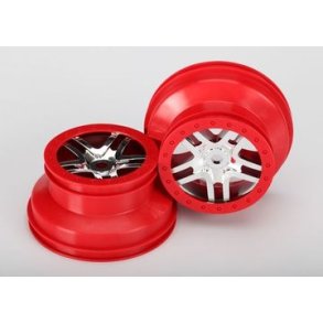 Wheels SCT Split-Spoke Chrome-Red (14mm) 2.2/3.0