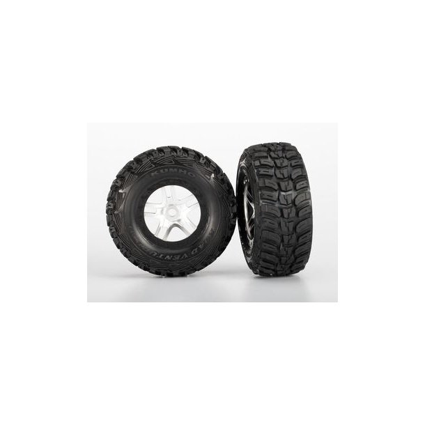 Tires &amp; Wheels Kumho/S-Spoke Chrome-Black (14mm) (2)