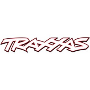 Traxxas Cut-Out Vinyl Sticker White 305mm
