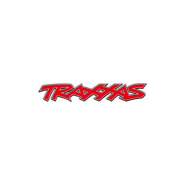 Traxxas Cut-Out Vinyl Sticker Red 203mm