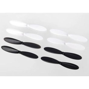 Rotor Blade Set, white (4), black (4)