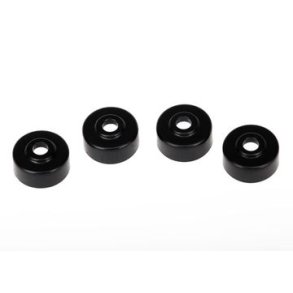 Motor Caps Black (4)  QR-1