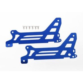 Main Frame Side Plate Outer Alu Blue (Pair)  DR-1