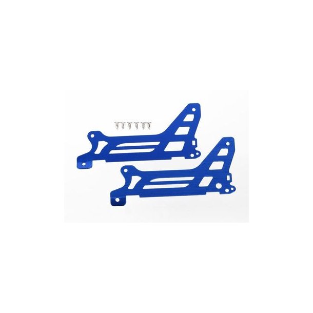 Main Frame Side Plate Outer Alu Blue (Pair)  DR-1